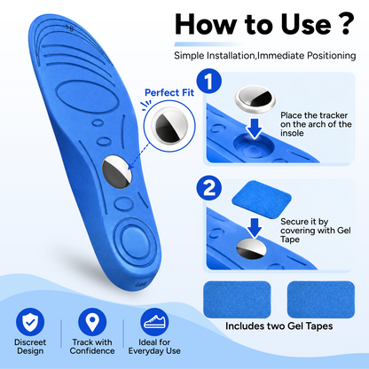 Vitarism GuardianSole Tracker Inserts (Smart Tracker Included)